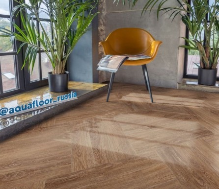 Кварцвиниловый ламинат AquaFloor Parquet Glue AF2508PG 